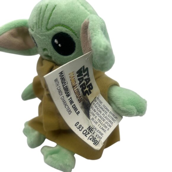 Star Wars Mandalorian The Child Baby Yoda Plush Toy 6.5" Stuffed Figure NO CANDY - Picture 3 of 10
